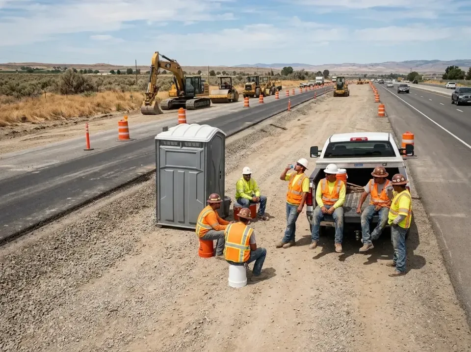 highway-road-construction-crew-007 — frequently asked questions, Porta Potty and Restroom Rentals in Marietta, GA